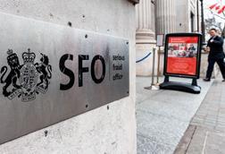 Serious Fraud Office sign