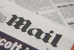 The Mail front page
