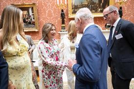 Nabila King handshake