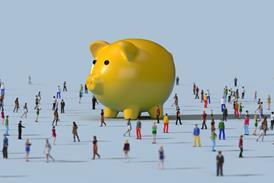 Piggy bank people