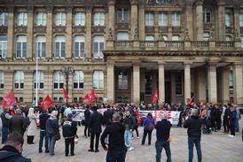 Birmingham protest
