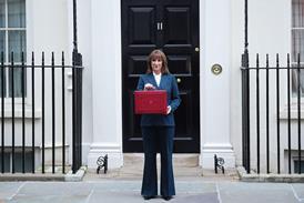Chancellor of the Exchequer Rachel Reeves outside no.11 on Budget Day, November 2025