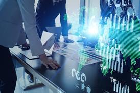 Colleagues in a team meeting