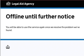 Legal Aid Agency website