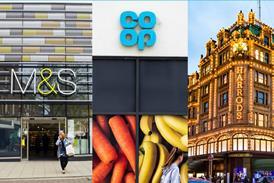 M&S, Co-Op, Harrods
