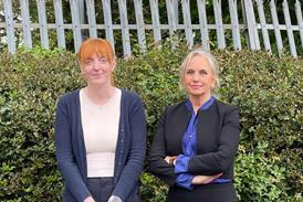 Day in court: Labour MP Charlotte Nichols and bar chair Kirsty Brimelow KC