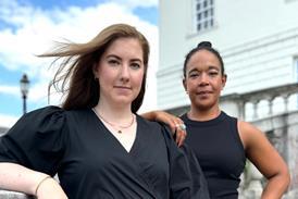 Alexandra Geelan (left) and Zoe Mortimer