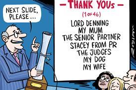Law Society Awards cartoon