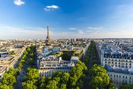 Paris skyline