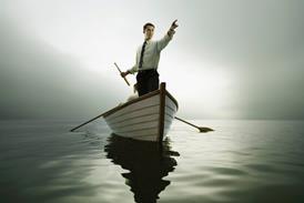 Man in a boat