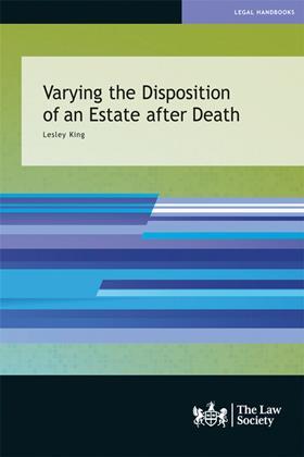 Varying disposition of estate after death