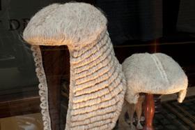 Judge and barrister wig