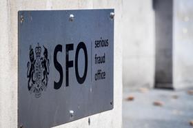 Serious Fraud Office building sign