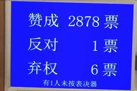 People's assembly vote on HK security law 