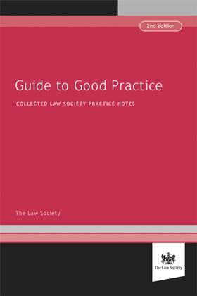 Guide to good practice book