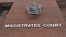 Magistrates court sign