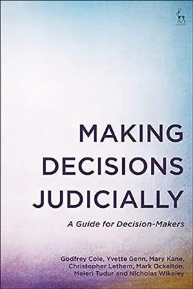 Making decisions judicially