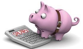 Piggy bank salary