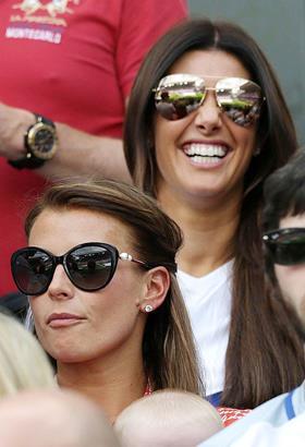 Coleen Rooney and Rebekah Vardy