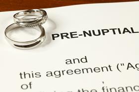 Pre-nuptial agreement
