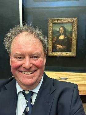 Mark Stephens and the Mona Lisa
