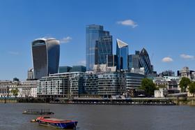 London City Skyline showing 22 Bishopsgate development