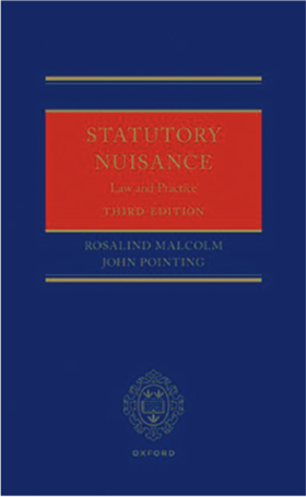Statutory Nuisance law and practice 3rd edition