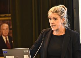 Angela Rafferty QC speaks at Charter for Justice event