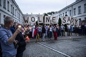 Poland judicial protests