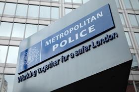 Metropolitan Police sign