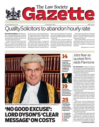 Law Gazette 2 December 2013