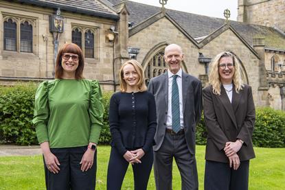 Alison Hill, Leonie Sutherland, Steve Crow and Clare Benger