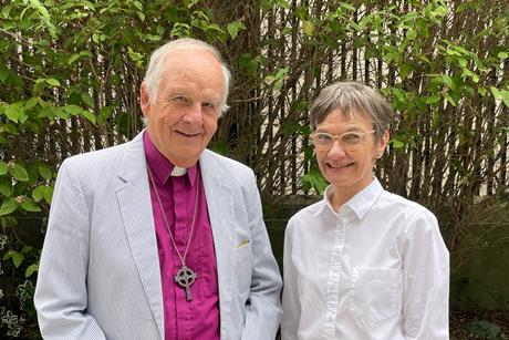 Barry Morgan and Sue Hoyle