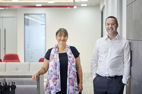 Fiona Campbell-White and Matt Spencer