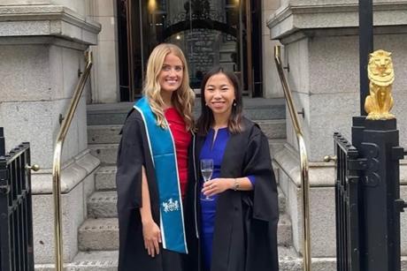 Simone and Hannah-Mei