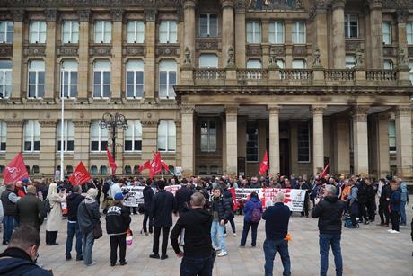 Birmingham protest