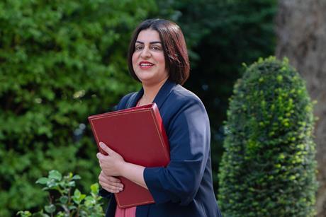 Home secretary Shabana Mahmood
