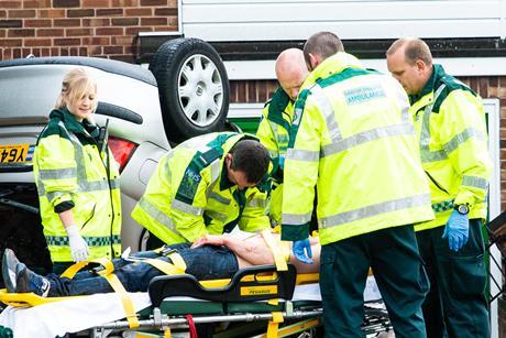 Ambulance accident
