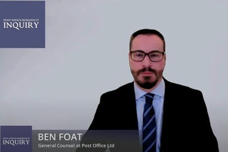 Ben Foat, Post Office General Counsel