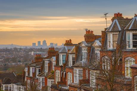 A view of the city from Muswell Hill, London