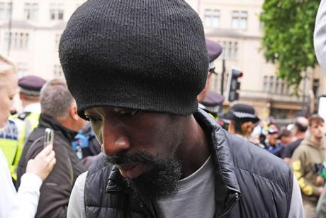 Charles Brohiri, arrives at Westminster Magistrates' Court