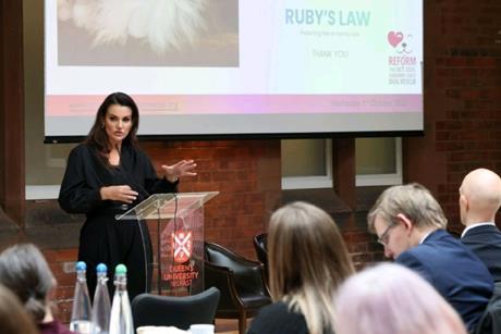 Christina Warner conference pic