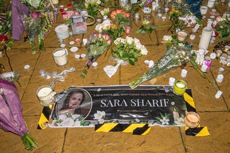 Sara Sharif memorial