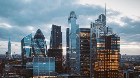 City of London skyline