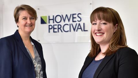 Melanie Westwood (right) with Justine Flack - Howes Percival 3