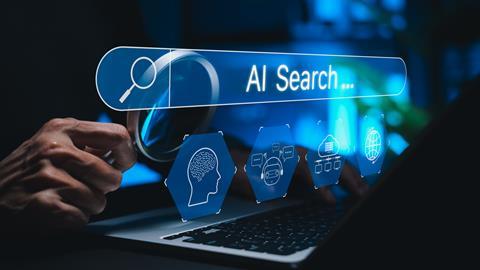 Artificial intelligence search engine