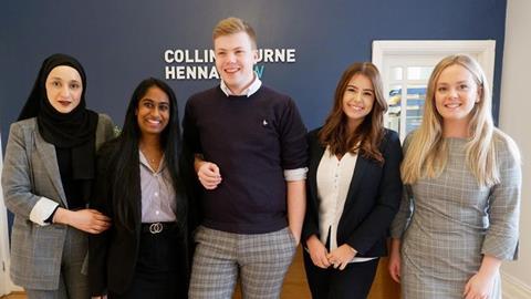 Collingbourne Hennah Law Trainee Solicitors