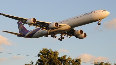 A340 airliner