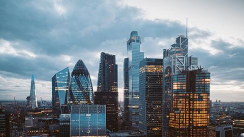 City of London skyline