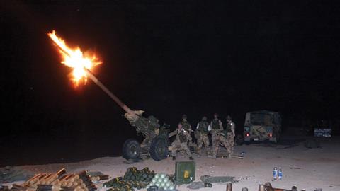 Army artillery